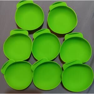 Silicone Idli Makers or Liners, Used for Steaming Indian Idlis, NEW (Qty 8)
